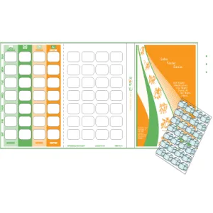 7 Dose Plus Pak Cold Seal Card & Blister
