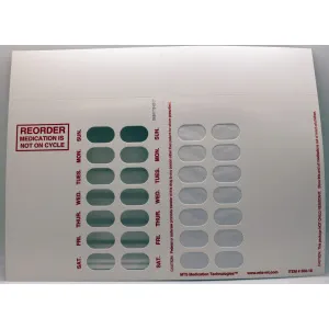 14 Dose Heat Seal Card
