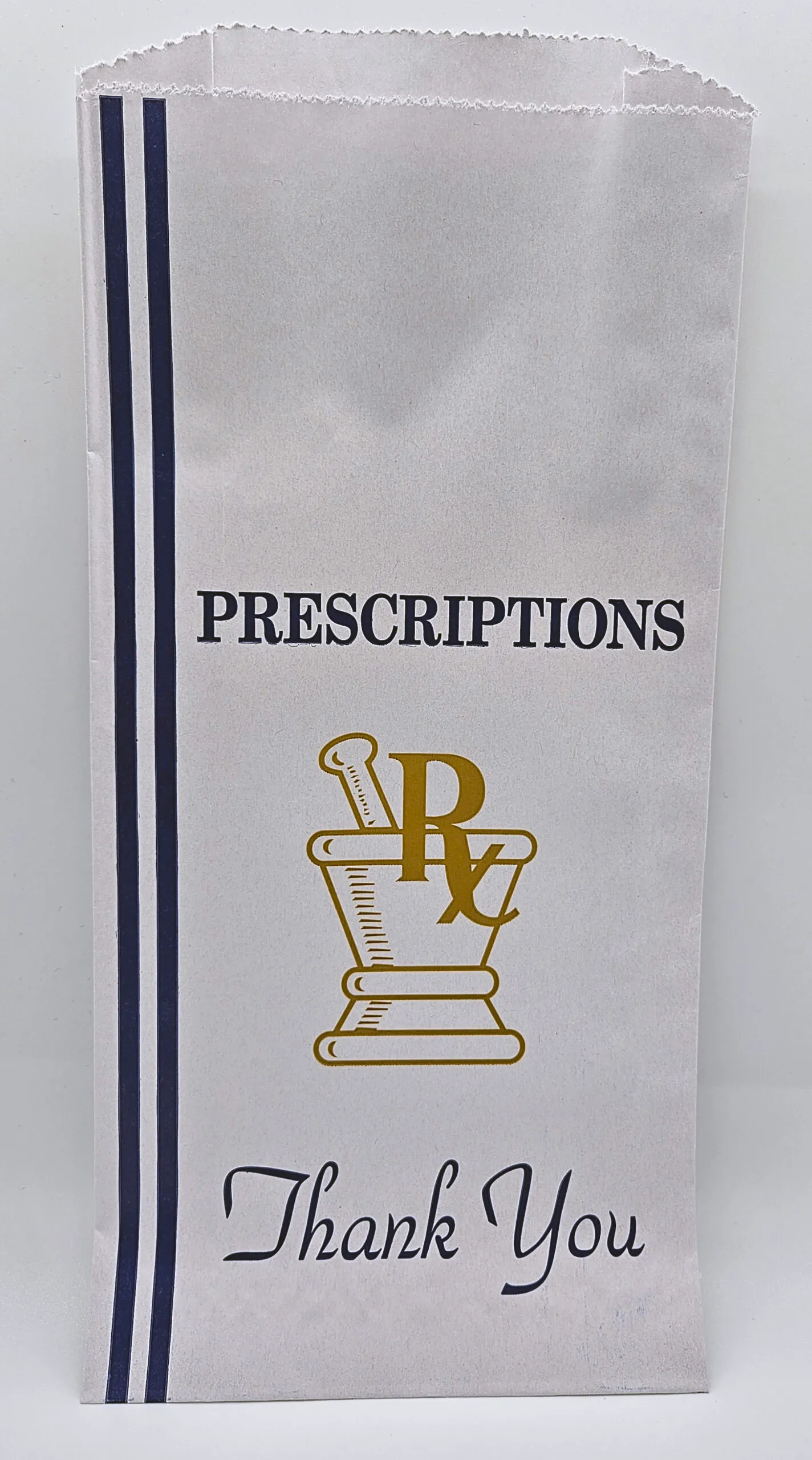 Stock Pharmacy Bag (#2) 5 X 2 X 10