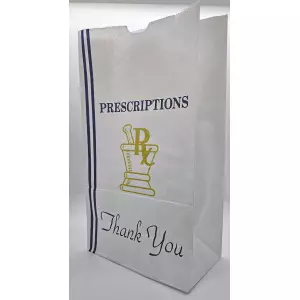 Stock Pharmacy Bag (#8) 12 LB SOS