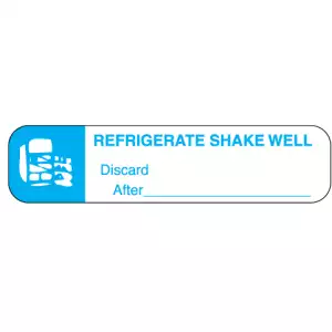 REFRIGERATE SHAKE WELL DISCARD AFTER___